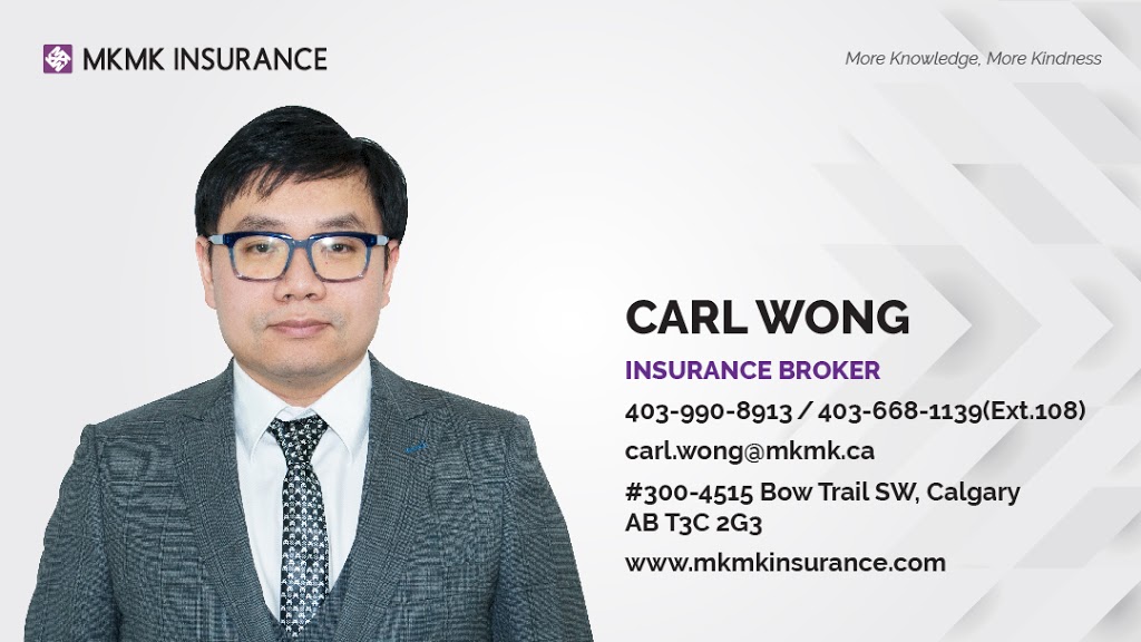 MKMK Insurance - Head Office | 300-4515 Bow Trail SW, Calgary, AB T3C 2G3, Canada | Phone: (403) 668-1139