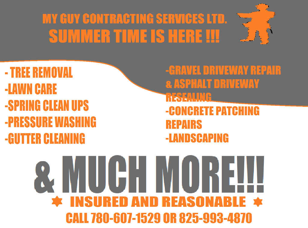My Guy Contracting Services Ltd. | 42-27507, Township Rd 544, Sturgeon County, AB T8R 2B5, Canada | Phone: (780) 607-1529