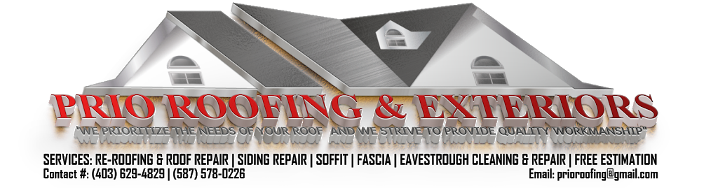 PRIO ROOFING & EXTERIORS | 255 Somerset Dr SW, Calgary, AB T2Y 3M1, Canada | Phone: (587) 894-9279