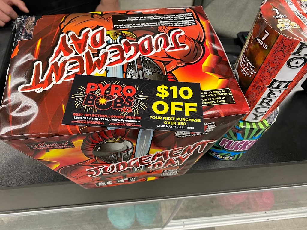 PyroBobs Fireworks | 280 Victoria St N, Kitchener, ON N2H 5E2, Canada | Phone: (519) 589-0907