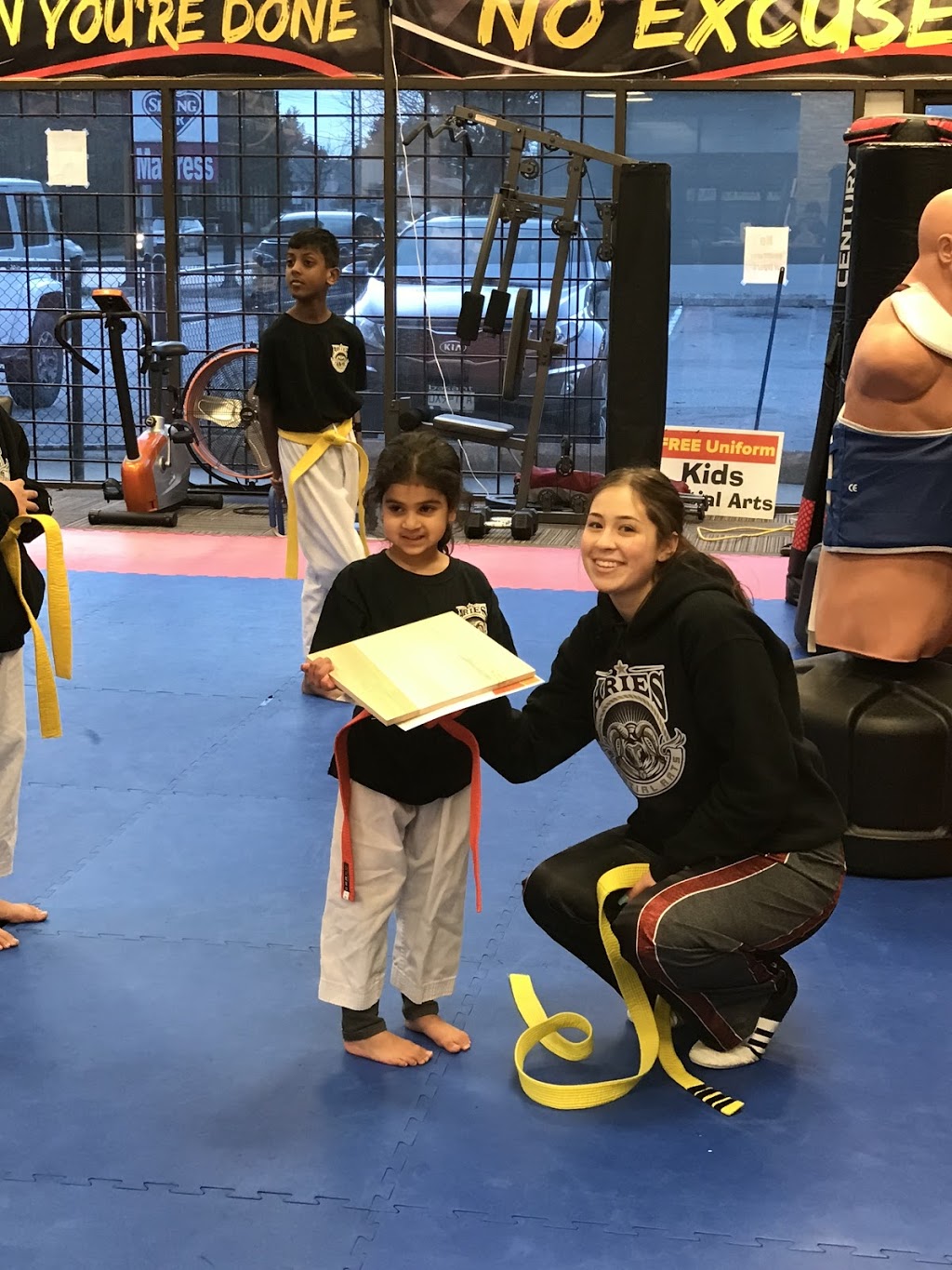 Aries Martial Arts Cloverdale | 17828 65a Ave unit 112, Surrey, BC V3S 1Z3, Canada | Phone: (604) 593-3737