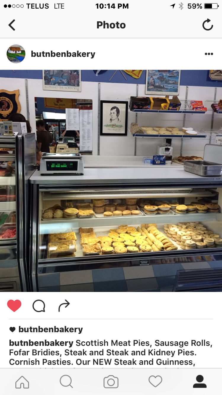 But NBen Scottish Bakery | bakery | 619 Kingston Rd, Pickering, ON L1V 3N7, Canada | 9054206200 OR +1 905-420-6200