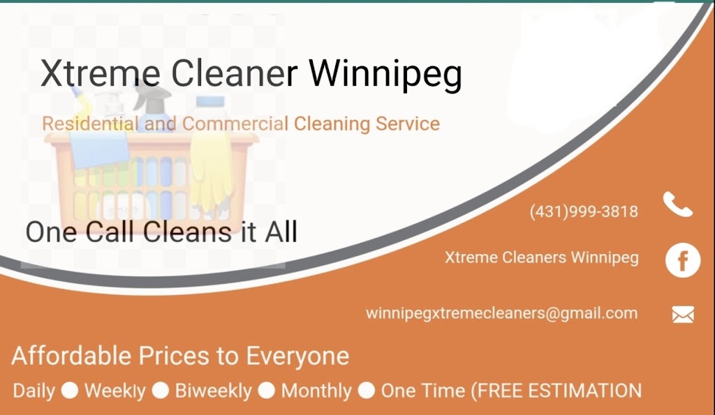 Xtreme Cleaners | 99 St Annes Rd, Winnipeg, MB R2M 2Y8, Canada | Phone: (431) 999-3818