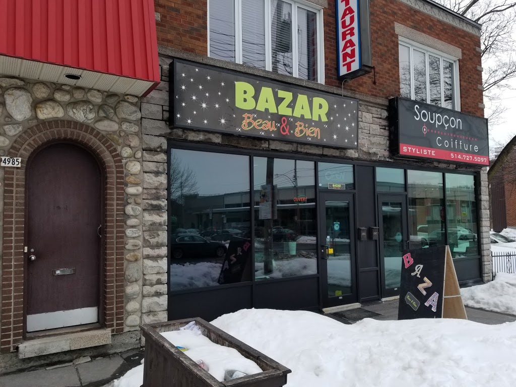 Bazar Beau et bien | 4995 Rue Beaubien E, Montréal, QC H1T 1V3, Canada | Phone: (438) 523-5529