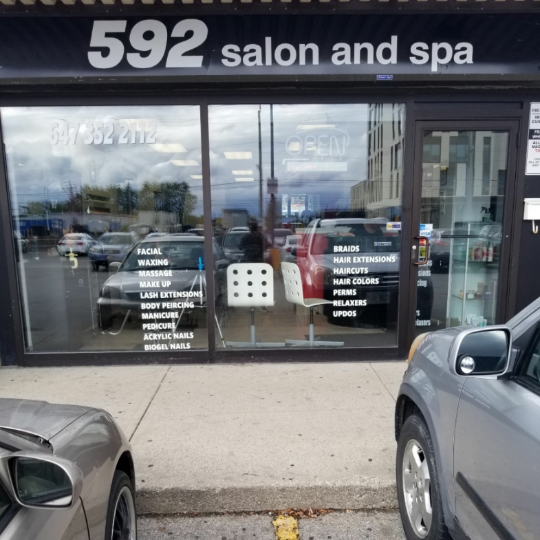 592 Salon and Spa | 106 Humber College Blvd Unit #6, Etobicoke, ON M9V 4E4, Canada | Phone: (647) 352-2112