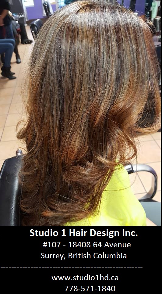 Studio 1 Hair Design Inc. | 107-18408 64 Ave, Surrey, BC V3S 1E9, Canada | Phone: (778) 571-1840