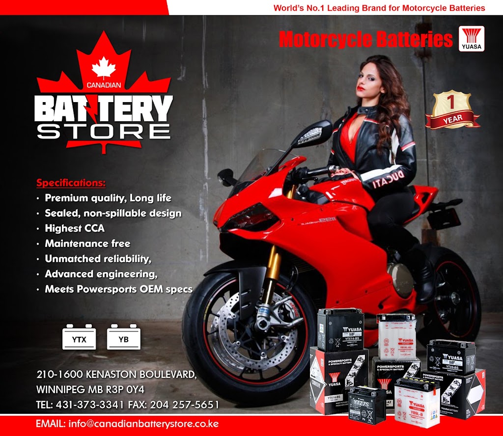 CANADIAN BATTERY STORE | 1600 Kenaston Blvd #210, Winnipeg, MB R3P 0Y4, Canada | Phone: (204) 400-8316