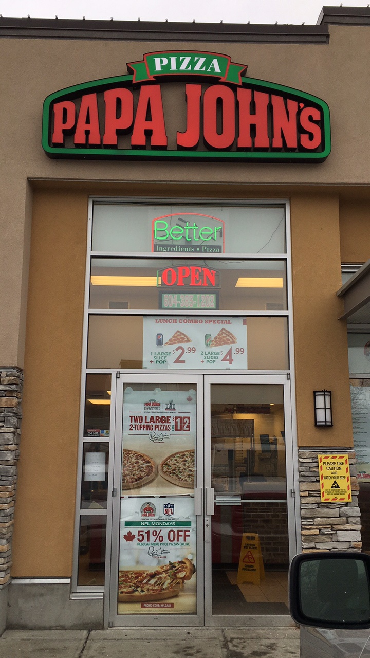 Papa Johns Pizza | 2245 160 St, Surrey, BC V3S 9N6, Canada | Phone: (604) 385-1202