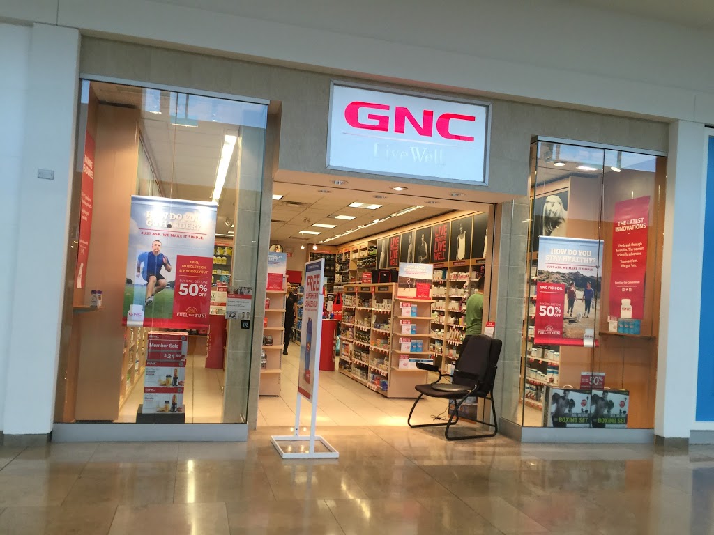 GNC - General Nutrition Centres | 5100 Erin Mills Parkway, Unit E204, Erin Mills Town Centre, Mississauga, ON L5M 4Z5, Canada | Phone: (905) 608-9104