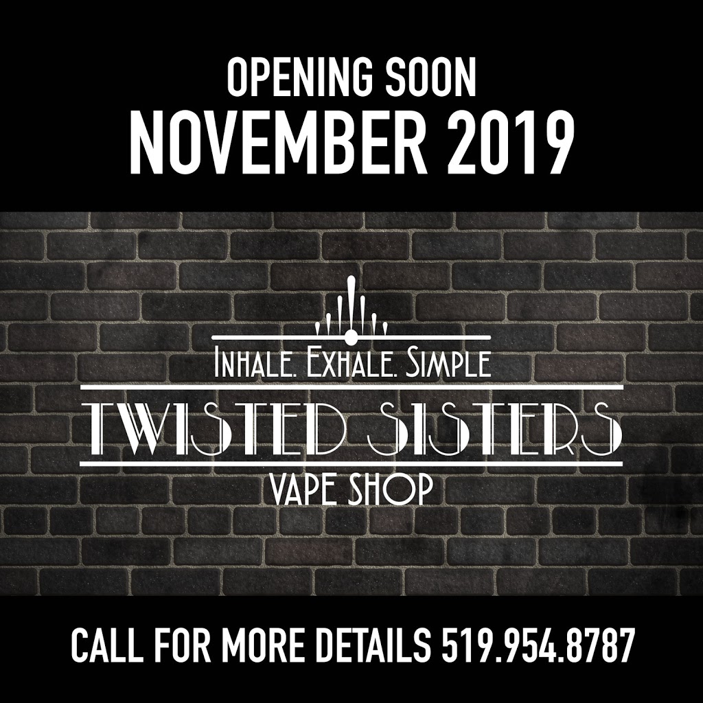 Twisted Sisters Vape Shop | 600 Hespeler Rd Unit 81, Cambridge, ON N1R 6J8, Canada | Phone: (519) 841-8787