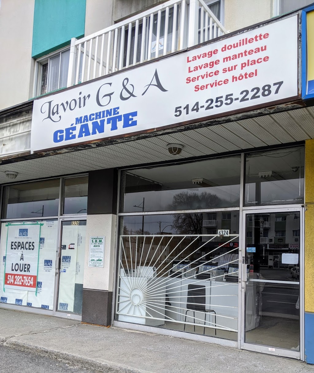 Lavoir G & A Ltee | 6324 Rue Sherbrooke E, Montréal, QC H1N 1C1, Canada | Phone: (514) 255-2287