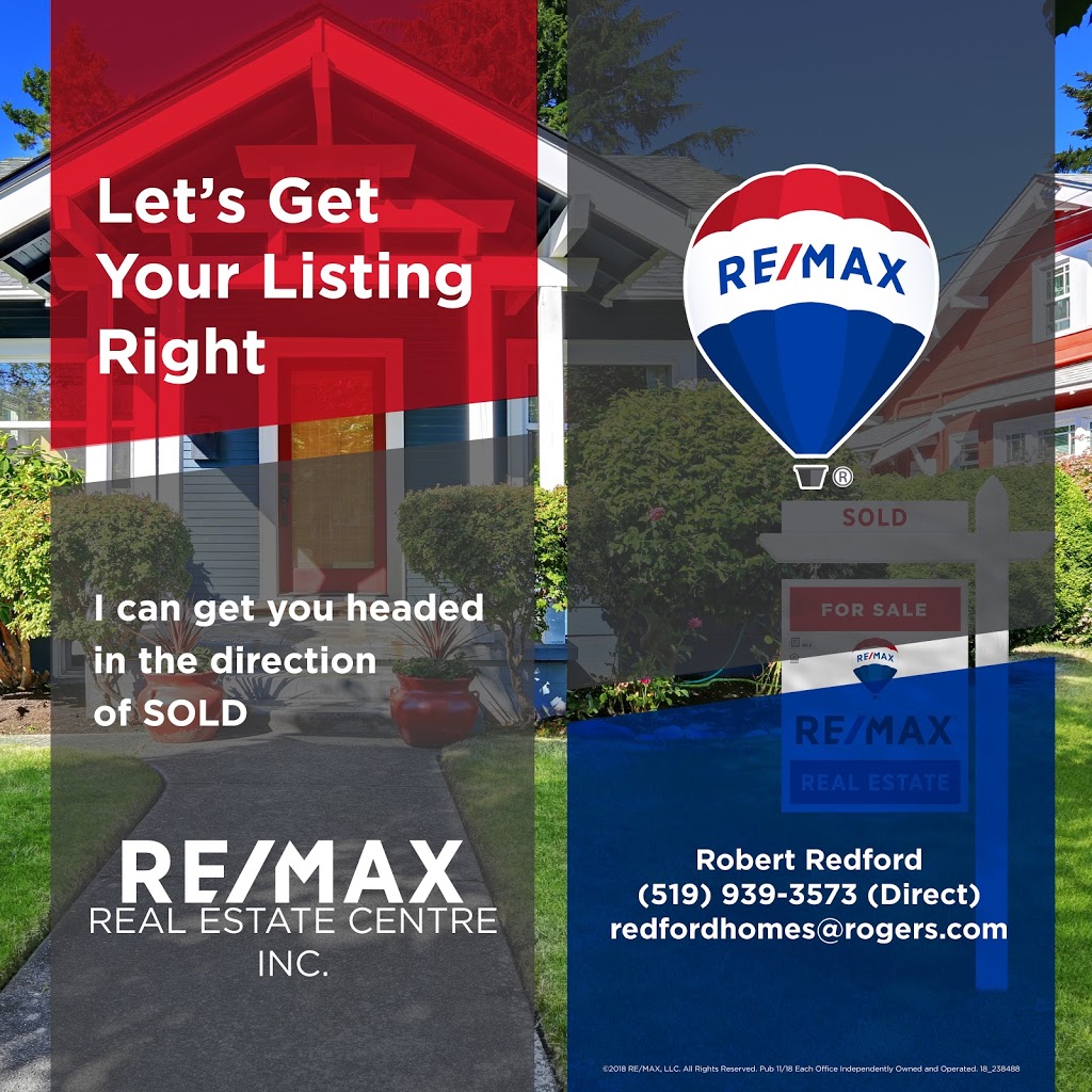 Robert Redford - RE/MAX Real Estate Centre Inc. | 115 First St, Orangeville, ON L9W 3J8, Canada | Phone: (519) 939-3573