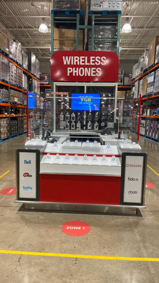 WIRELESS etc. Costco wireless kiosk, 5900 Rodeo Dr, Mississauga, ON
