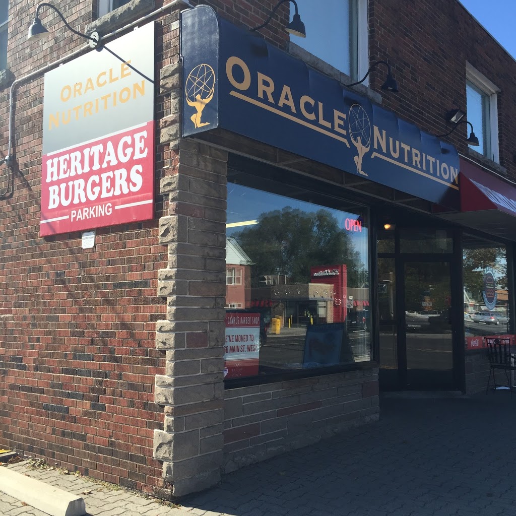 Oracle Nutrition & Supplements Hamilton | 1481 Main St W, Hamilton, ON L8S 1E1, Canada | Phone: (289) 396-4820