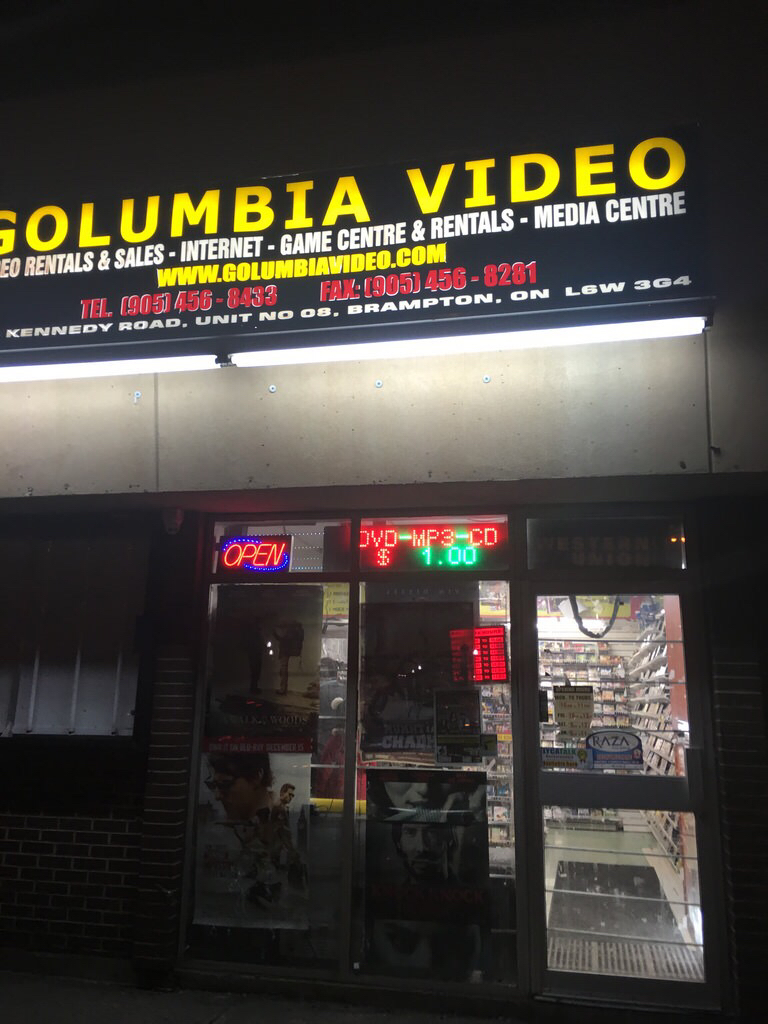 Golumbia Video | electronics store | 144 Kennedy Rd S unit 8, Brampton, ON L6W 3G4, Canada | 9054568433 OR +1 905-456-8433
