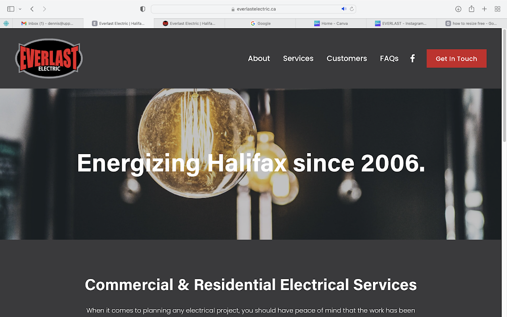 Everlast Electric | 1 Blue Forest Ln, Hammonds Plains, NS B4B 1L1, Canada | Phone: (902) 240-9010