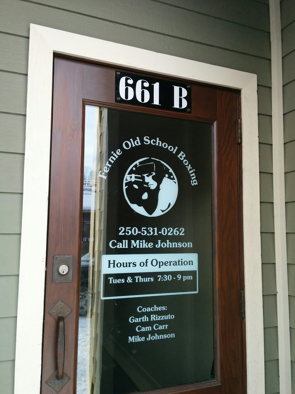 Fernie Old School Boxing | 661B 2 Ave, Fernie, BC V0B 1M0, Canada | Phone: (250) 531-0262