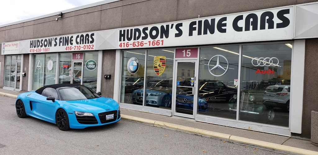 Hudsons Fine Cars Inc | 3715 Keele Street #15 and 16, North York, ON M3J 1N1, Canada | Phone: (416) 636-1661