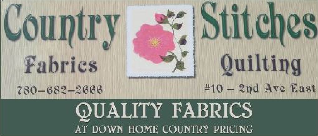 Country Stitches | 10 2 Ave, Winfield, AB T0C 2X0, Canada | Phone: (780) 682-2666