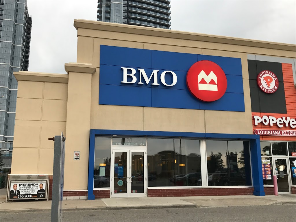 BMO Bank of Montreal | 30 Famous Ave Unit 139a, Woodbridge, ON L4L 9M3, Canada | Phone: (905) 264-2803