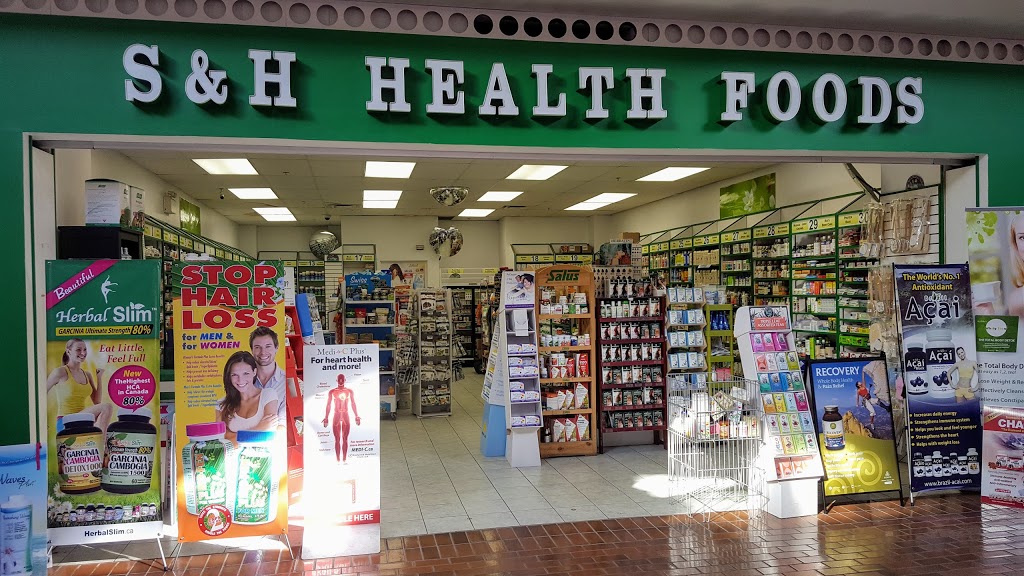 S & H Health Foods | South Common Centre, 2150 Burnhamthorpe Rd W, Mississauga, ON L5L 3A2, Canada | Phone: (905) 607-9401