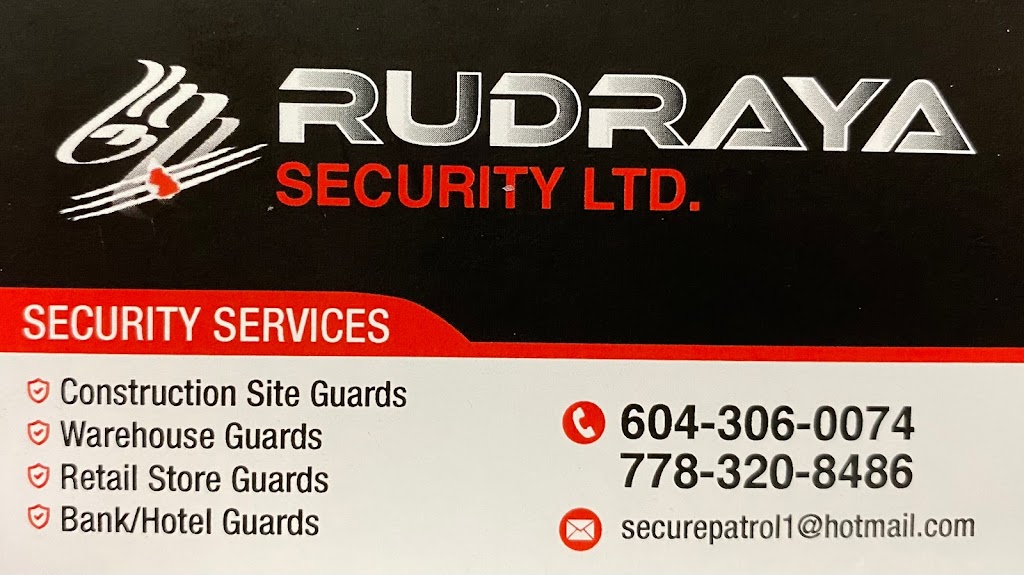 RUDRAYA SECURITY LTD | 1089 E 57th Ave, Vancouver, BC V5X 1T4, Canada | Phone: (604) 306-0074