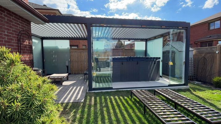 Pergola Aluminium Montréal | 274 Rue Cedar, Châteauguay, QC J6J 5K3, Canada | Phone: (438) 764-3982