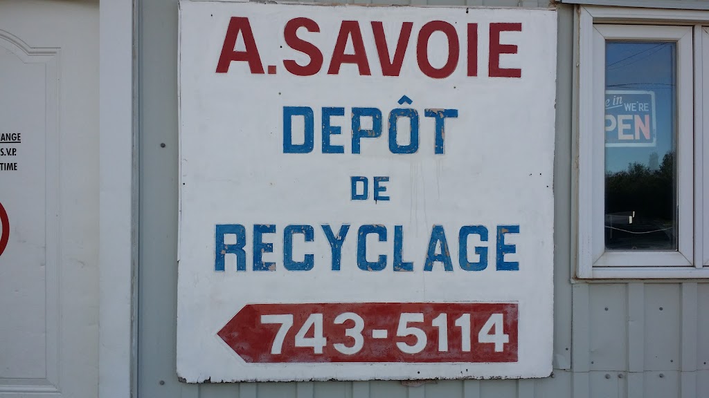 A. Savoie Depot de Recyclage | 7 Rue Corporation, Bouctouche, NB E4S 0E5, Canada | Phone: (506) 743-5114