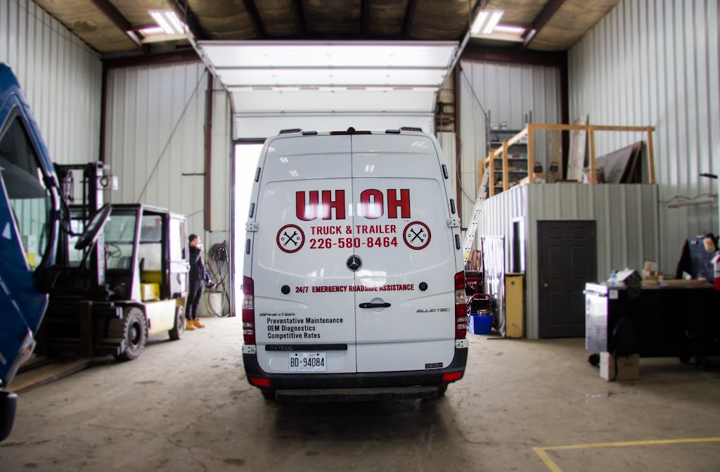 Uh Oh Truck And Trailer Ltd | 105 Enterprise Dr S, London, ON N6N 1B9, Canada | Phone: (226) 580-8464