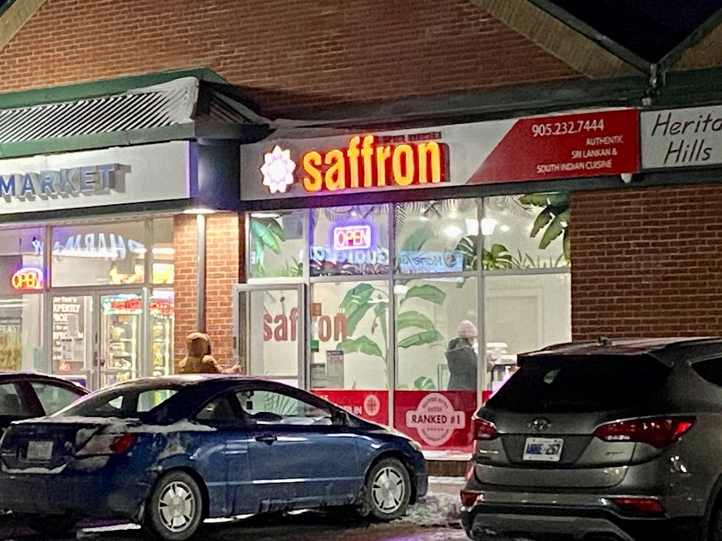 Saffron Spice Kitchen | 4646 Heritage Hills Blvd unit 15, Mississauga, ON L5R 1Y3, Canada | Phone: (905) 232-7444