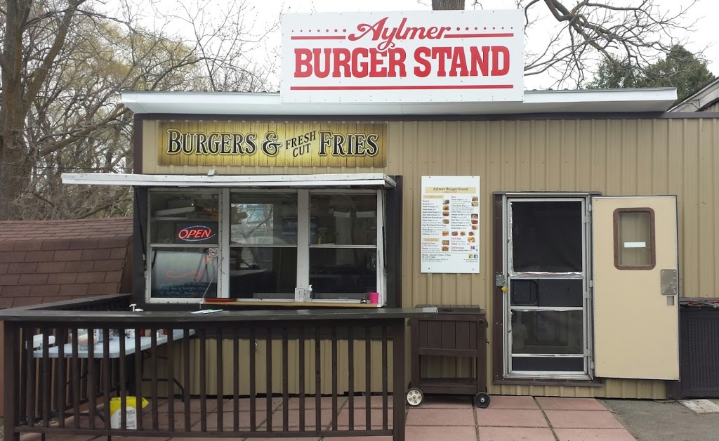 Aylmer Burger Stand | 375 Talbot St E, Aylmer, ON N5H 1J4, Canada | Phone: (519) 773-5900