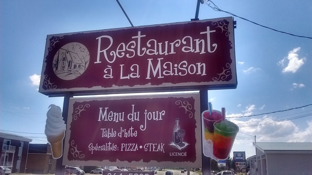 Restaurant A La Maison | 315 Boulevard Baril O, Princeville, QC G6L 3V8, Canada | Phone: (819) 364-5932