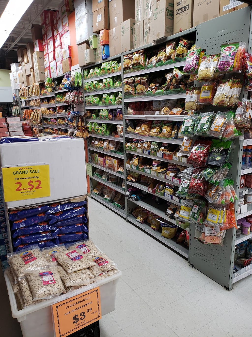 FoodAsia Indian Grocery | 791 Bovaird Dr W, Brampton, ON L6X 0T9, Canada | Phone: (905) 267-4686