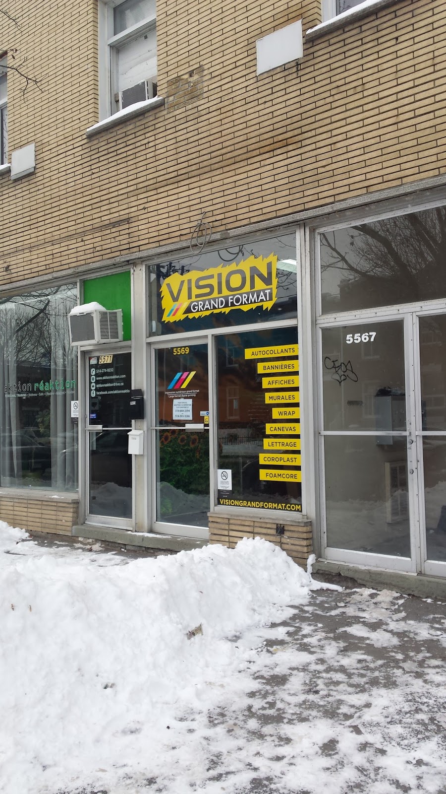 Vision Grand Format | 5573 Rue de Verdun, Verdun, QC H4H 1L2, Canada | Phone: (514) 303-3266