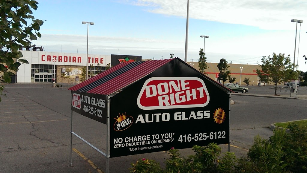 DONE RIGHT AUTO GLASS | 1333 Wilson Rd N, Oshawa, ON L1K 2B8, Canada | Phone: (416) 525-6122