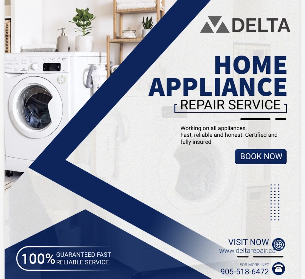Delta Home Appliance Services | Festival Way, Binbrook, ON L0R 1C0, Canada | Phone: (905) 518-6472