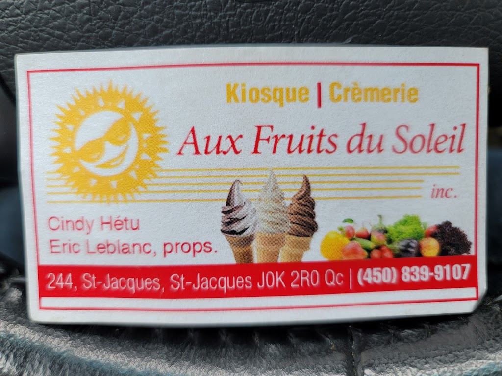 Aux Fruits du Soleil - Kiosque Fruits et Légumes | 244 QC-341, Saint-Jacques, QC J0K 2R0, Canada | Phone: (450) 839-9107