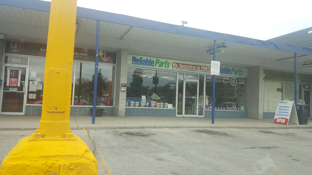 Reliable Parts | department store | 651 McCowan Rd, Scarborough, ON M1J 1K2, Canada | 8009419217 OR +1 800-941-9217