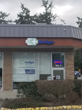 Medigas | 2244 Sooke Rd unit 100 a, Victoria, BC V9B 1X1, Canada | Phone: (250) 384-1733