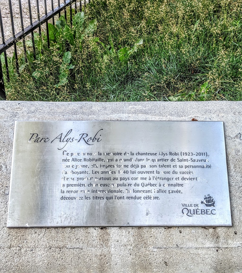 Parc Alys-Robi | Rue Napoléon, Québec, QC G1N 2B1, Canada | Phone: (418) 641-6311