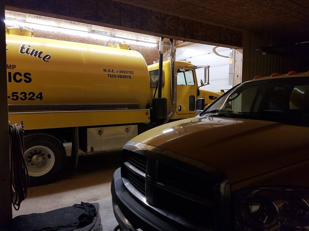 Just In Time Sanitation | 104 Elder Rd, Roseneath, ON K0K 2X0, Canada | Phone: (905) 342-5324