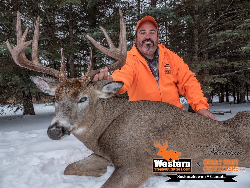 Western Trophy Outfitters & Great Grey Outfitters | SK-55, box #29, Foxford, SK S0J 0Y0, Canada | Phone: (514) 951-5552