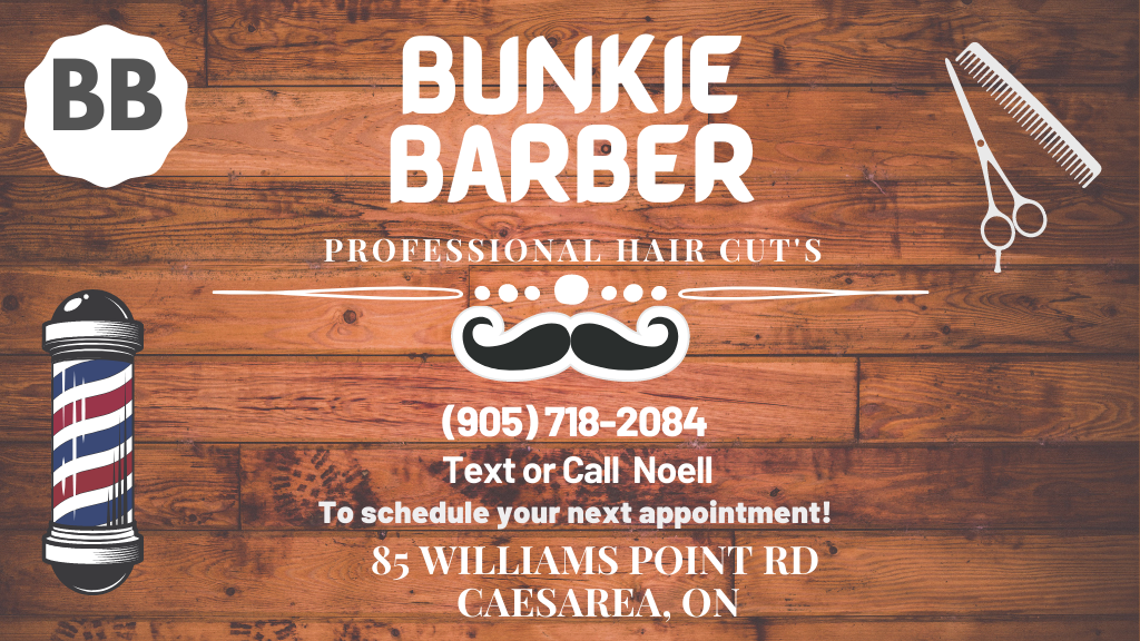 Bunkie Barber | 85 Williams Point Rd, Port Perry, ON L0B 1E0, Canada | Phone: (905) 718-2084