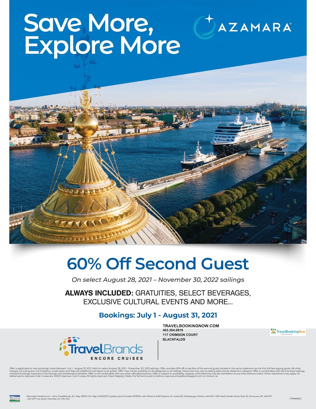 Travelbookingnow.com | 117 Crimson Ct, Blackfalds, AB T4M 0A7, Canada | Phone: (403) 304-0919