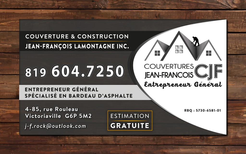 Couverture Jean-François | 80 Chem. de la Plage Hébert, Saint-Valère, QC G0P 1M0, Canada | Phone: (819) 604-7250