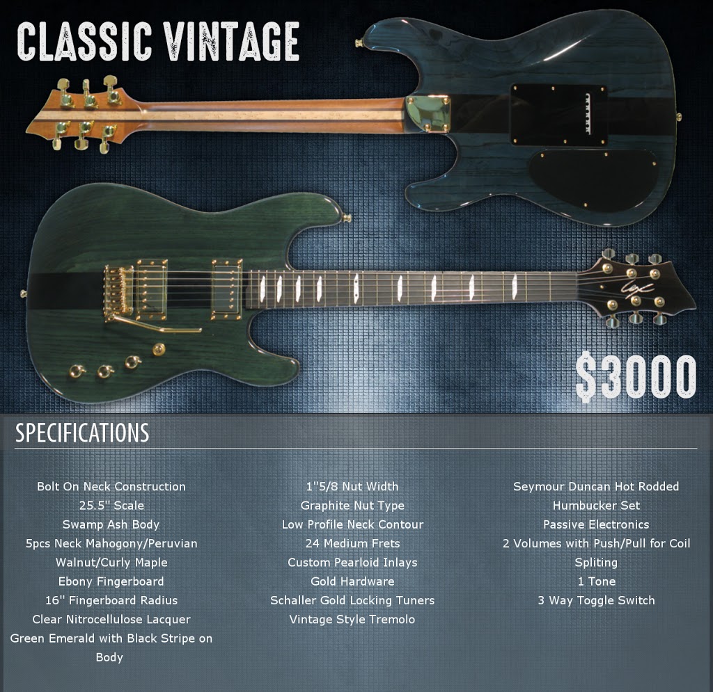 Lex Guitars Custom Shop | 6196 Chemin Vincent-Massey, Rawdon, QC J0K 1S0, Canada | Phone: (514) 229-8272