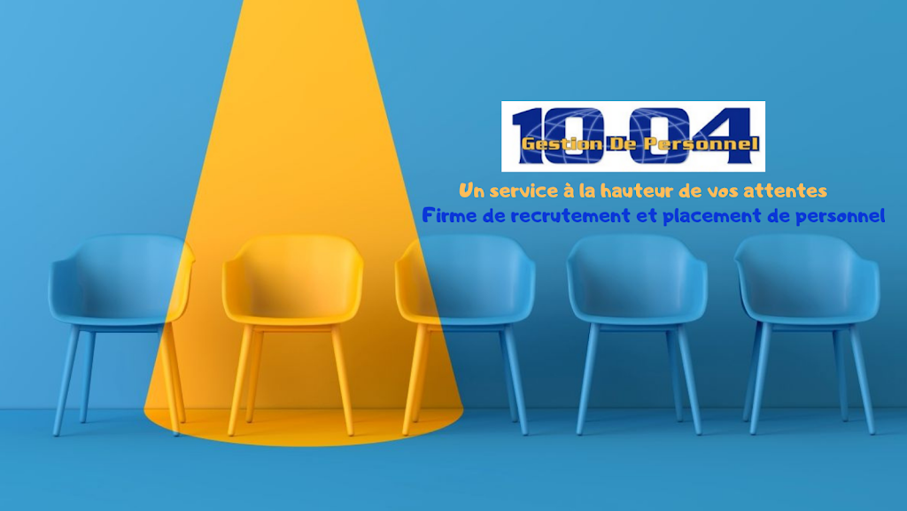 Gestion de Personnel 10-04 Inc | 4100 Chem. de Chambly, Saint-Hubert, QC J3Y 3M3, Canada | Phone: (450) 678-3331