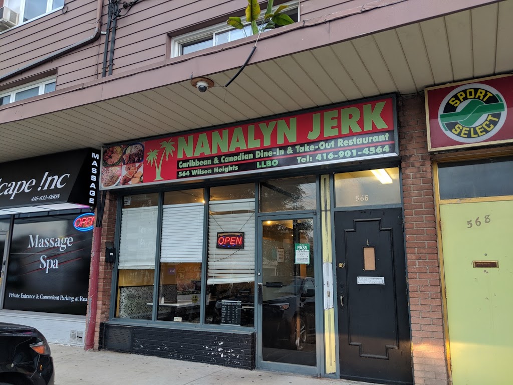Nanalyn Jerk | 564 Wilson Heights Blvd, North York, ON M3H 2V8, Canada | Phone: (416) 901-4564