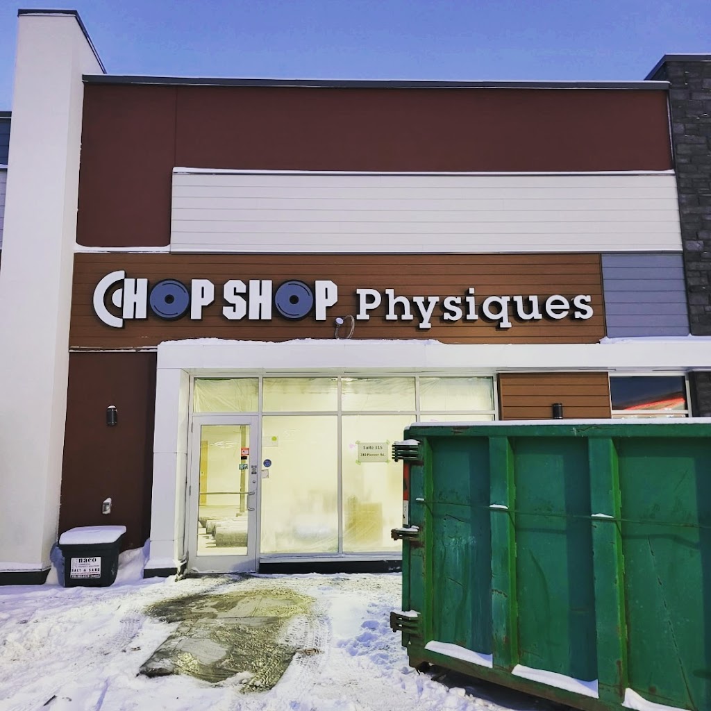 Chop Shop Physiques - Spruce Grove | 280 Pioneer Rd, Spruce Grove, AB T7X 2W3, Canada | Phone: (587) 286-4223