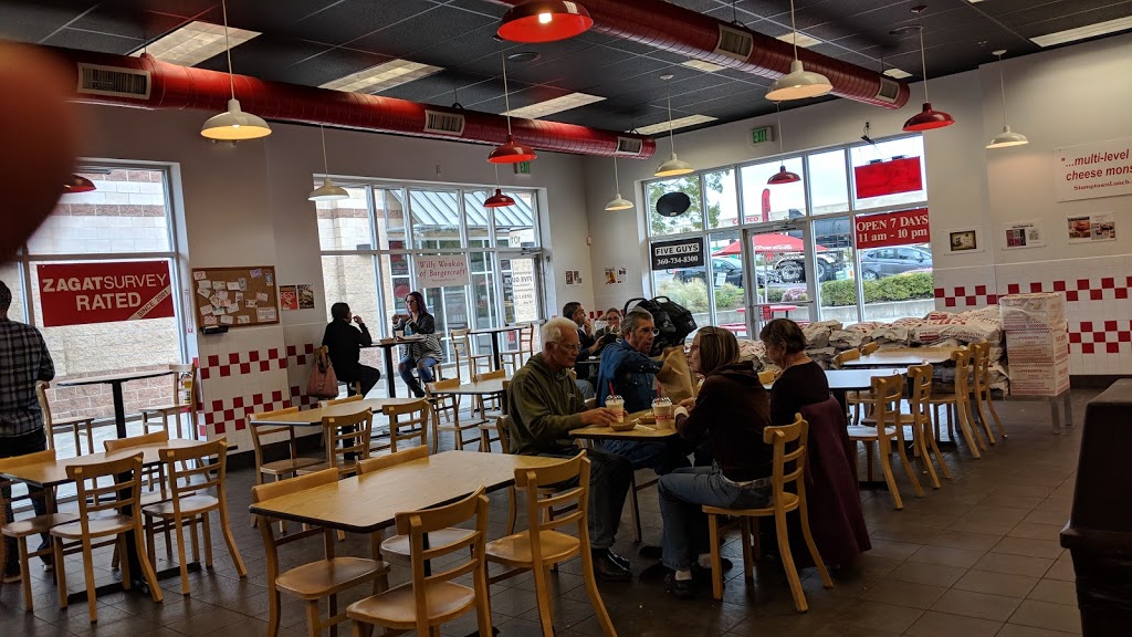 Five Guys | 1301 W Bakerview Rd, Bellingham, WA 98226, USA | Phone: (360) 734-8300
